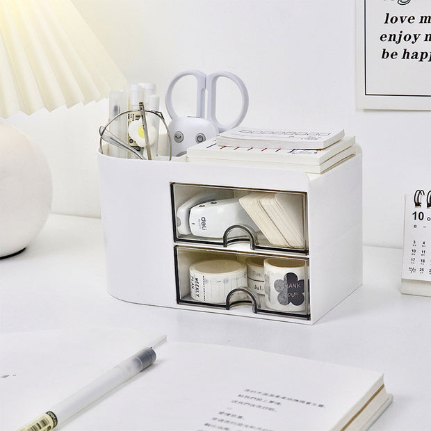 Student Desktop Stationery Organizer Box